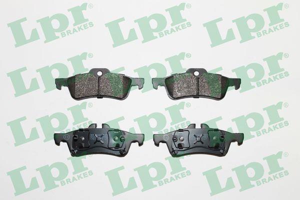 Jeu de 4 plaquettes de frein LPR 05P861