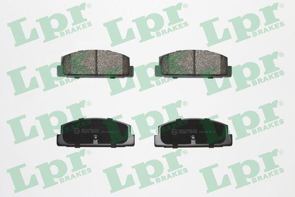 Jeu de 4 plaquettes de frein LPR  ref. 05P876