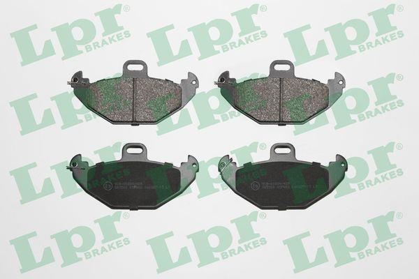 Jeu de 4 plaquettes de frein LPR 05P883