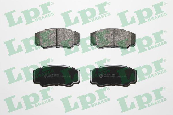 Jeu de 4 plaquettes de frein LPR  ref. 05P885