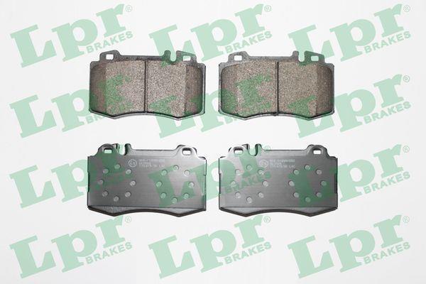 Jeu de 4 plaquettes de frein LPR ref. 05P899