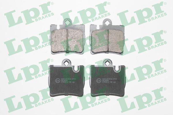 Jeu de 4 plaquettes de frein LPR  ref. 05P905