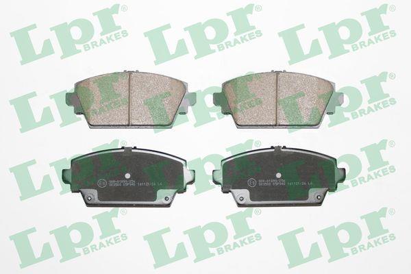 Jeu de 4 plaquettes de frein LPR ref. 05P940