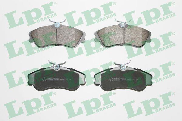 Jeu de 4 plaquettes de frein LPR ref. 05P950