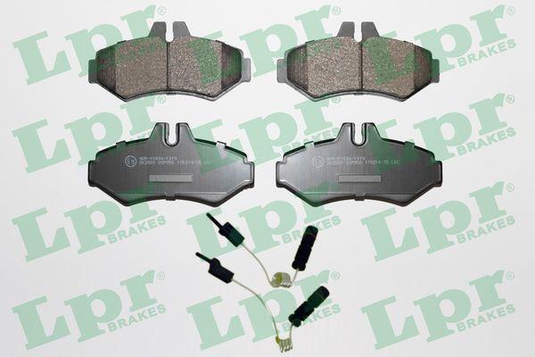 Jeu de 4 plaquettes de frein LPR  ref. 05P956A