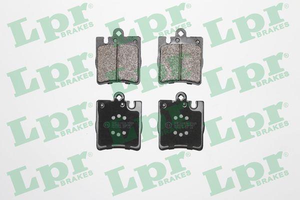 Jeu de 4 plaquettes de frein LPR ref. 05P957