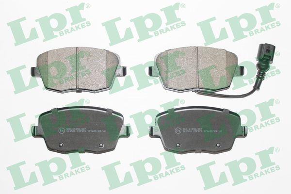 Jeu de 4 plaquettes de frein LPR ref. 05P973
