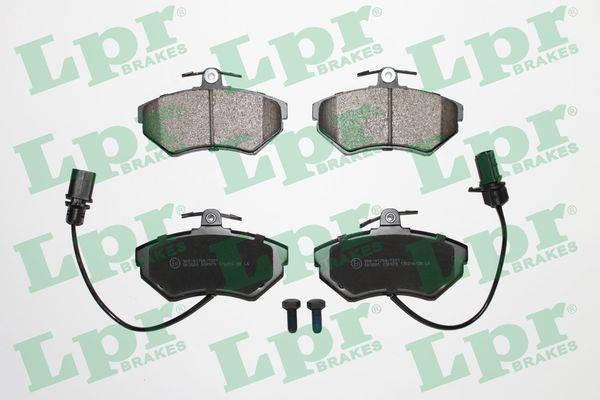 Jeu de 4 plaquettes de frein LPR ref. 05P979
