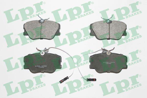 Jeu de 4 plaquettes de frein LPR ref. 05P986
