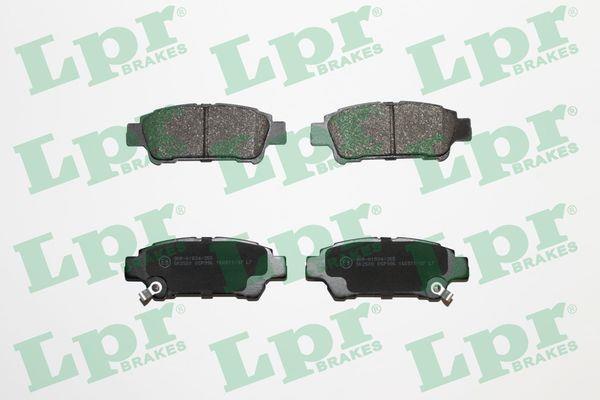 Jogo de 4 pastilhas de travão LPR  ref. 05P996