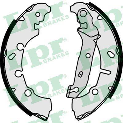 Juego de 4 zapatas de frenos LPR ref. 08200