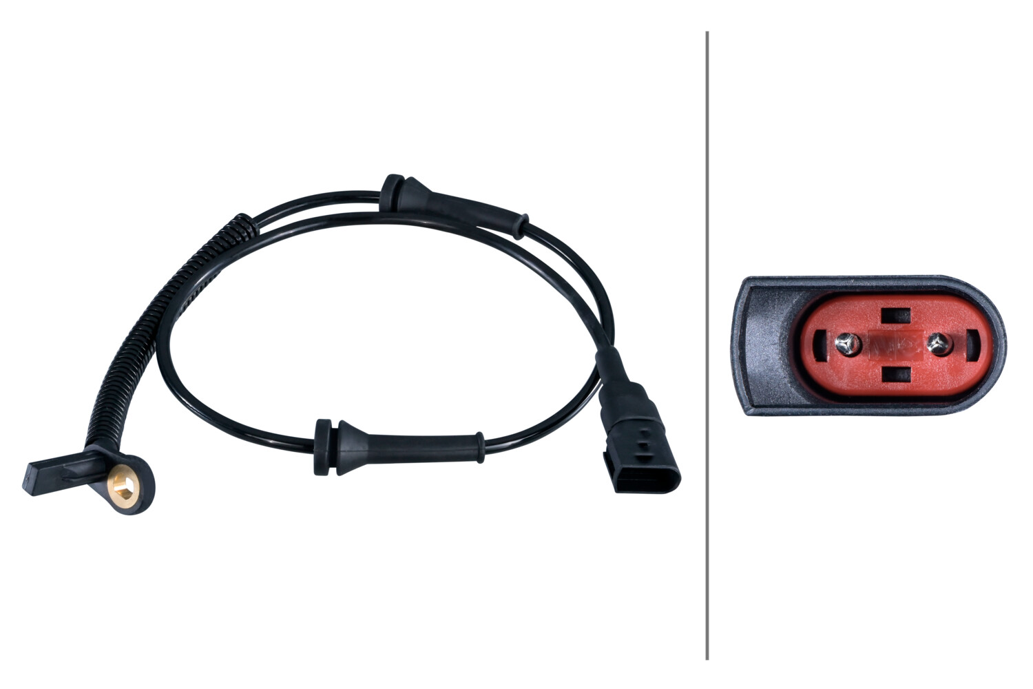Capteur ABS (Capteur de vitesse de roue) HELLA ref. 6PU 009 106-911