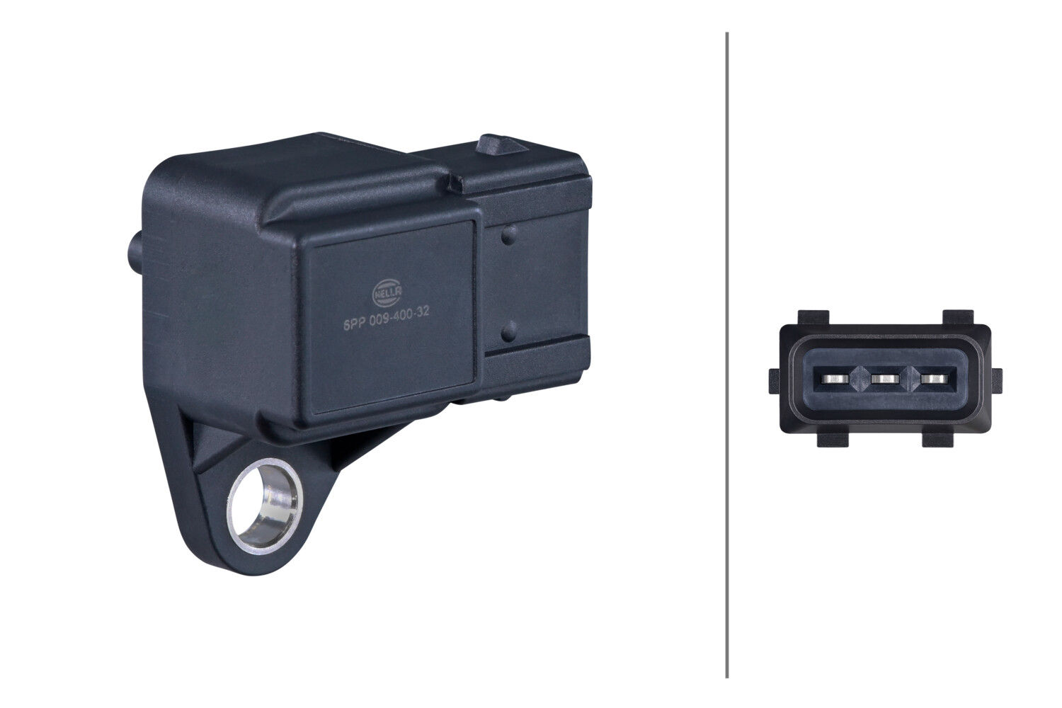 Sensor de pressão de admissão HELLA ref. 6PP 009 400-321