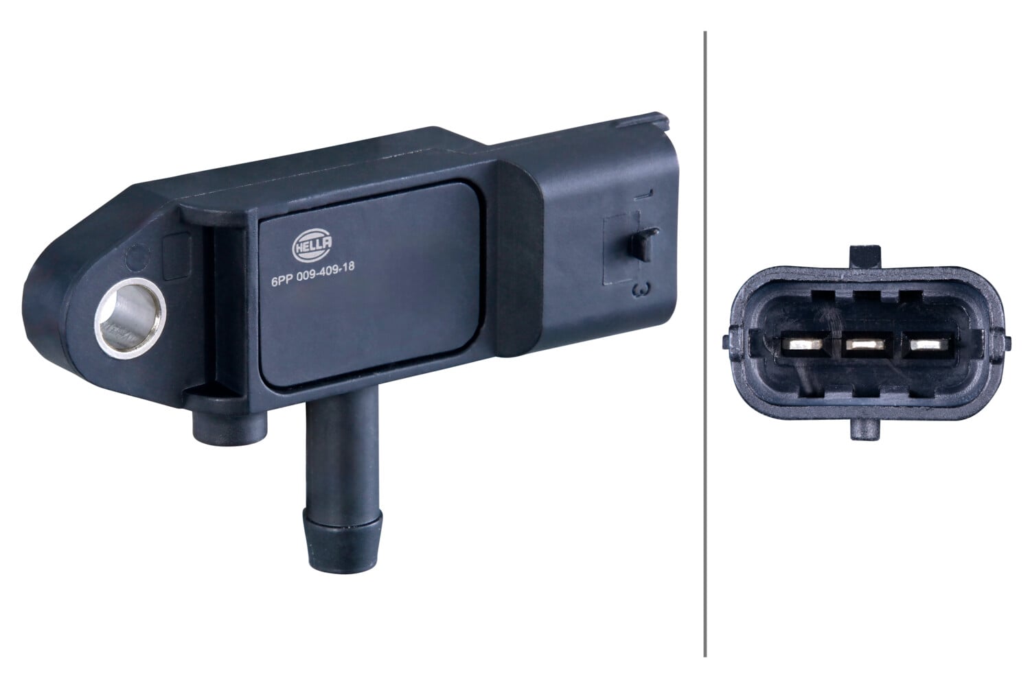 Sensor, presión gas de escape HELLA ref. 6PP 009 409-181