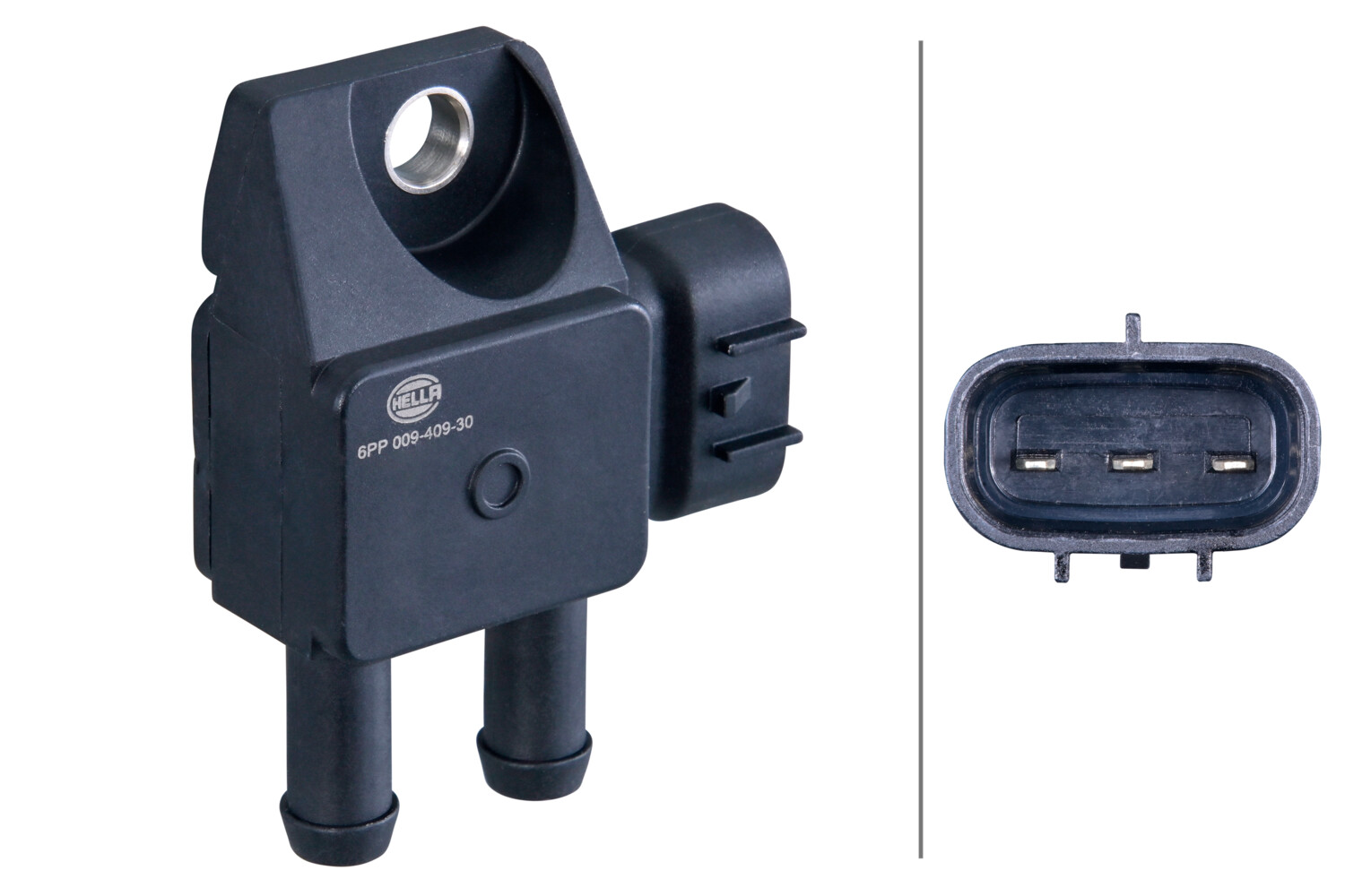 Sensor, presión gas de escape HELLA ref. 6PP 009 409-301