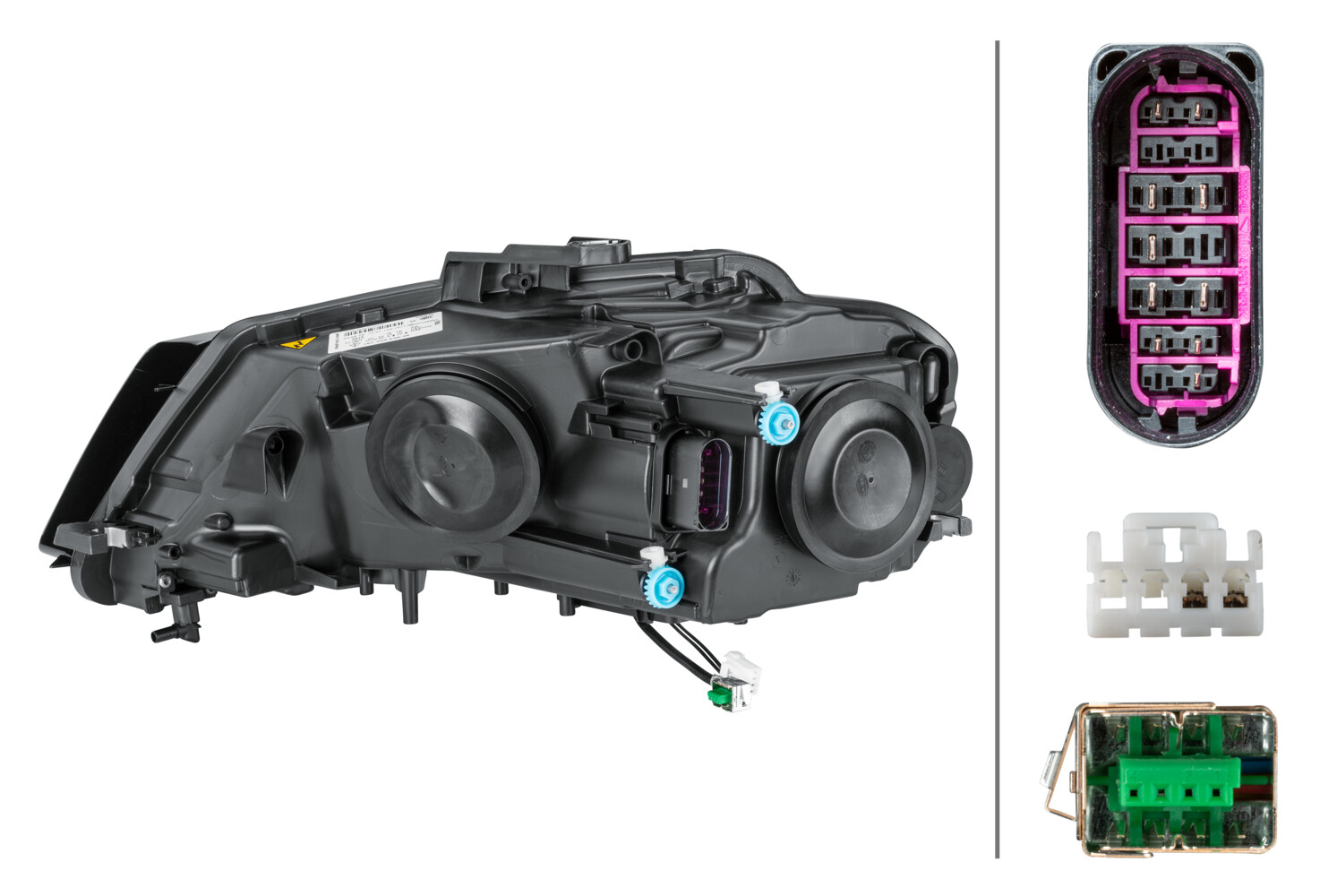 Phare avant (Projecteur principal) HELLA ref. 1EL 009 648-401