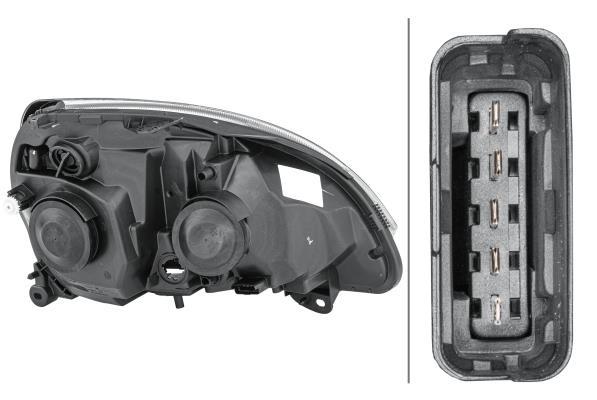 Phare avant (Projecteur principal) HELLA ref. 1DB 008 461-191
