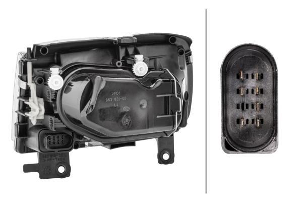 Phare avant (Projecteur principal) HELLA 1DF 963 709-051