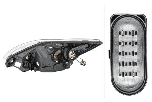 Phare avant (Projecteur principal) HELLA ref. 1EE 354 257-021