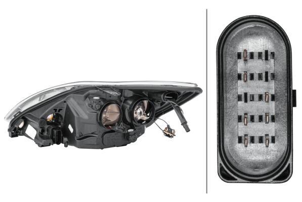 Phare avant (Projecteur principal) HELLA ref. 1EE 354 257-041