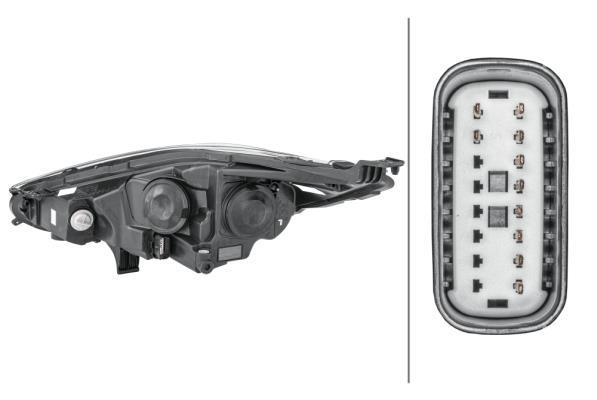 Phare avant (Projecteur principal) HELLA ref. 1EE 354 803-021