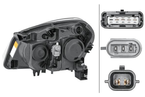 Phare avant (Projecteur principal) HELLA 1EF 238 042-021