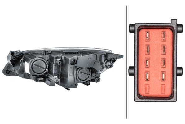 Phare avant (Projecteur principal) HELLA 1EG 010 011-381