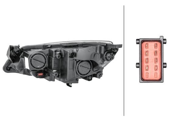 Faro principal HELLA ref. 1EG 010 011-621