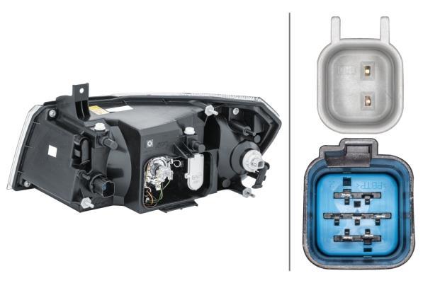 Faro principal HELLA 1EG 354 024-121