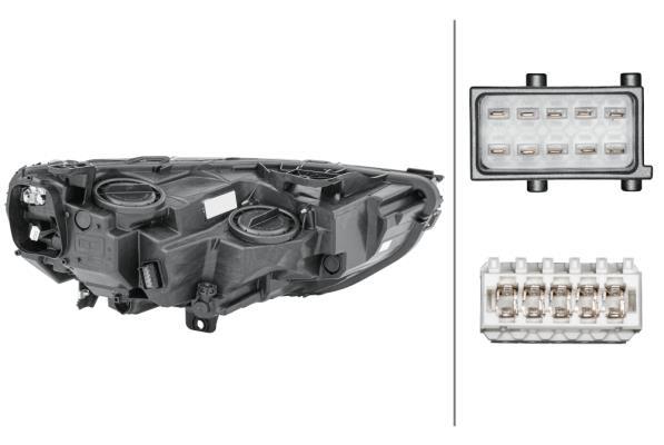 Faro principal HELLA ref. 1EG 354 869-011