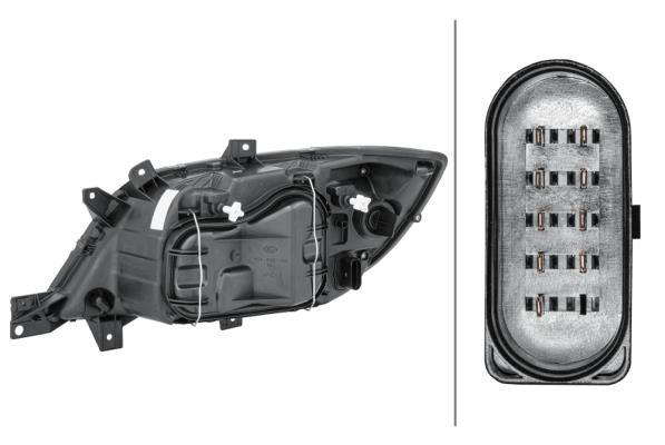 Phare avant (Projecteur principal) HELLA 1EH 246 047-021