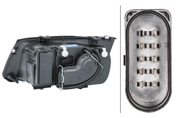 Faro principal HELLA ref. 1EH 963 560-641