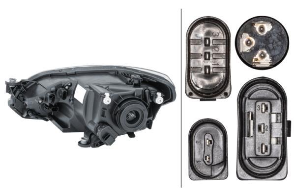 Farol principal HELLA ref. 1EJ 010 670-061