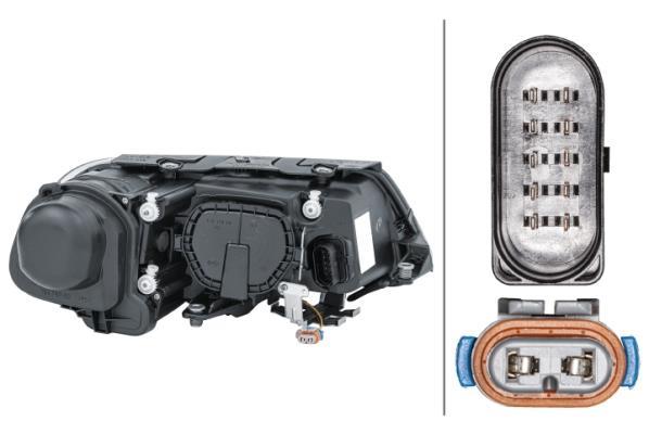 Phare avant (Projecteur principal) HELLA ref. 1EL 008 340-071