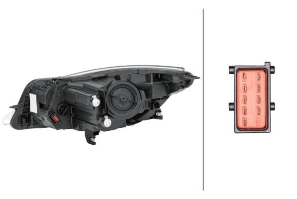 Phare avant (Projecteur principal) HELLA ref. 1EL 011 165-761