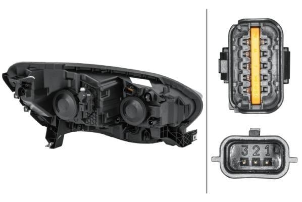 Farol principal HELLA ref. 1EL 012 293-411