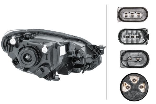 Farol principal HELLA ref. 1EL 012 644-011