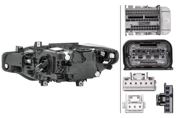 Phare avant (Projecteur principal) HELLA 1EX 012 102-921