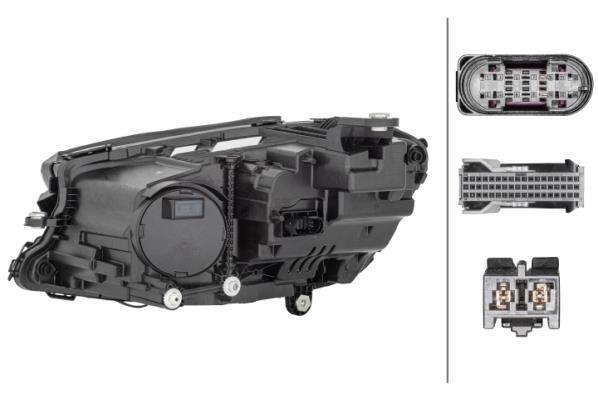 Phare avant (Projecteur principal) HELLA 1EX 014 215-321
