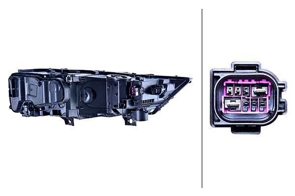 Faro principal HELLA ref. 1EX 354 881-011