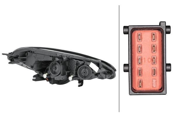 Phare avant (Projecteur principal) HELLA ref. 1LF 011 830-071