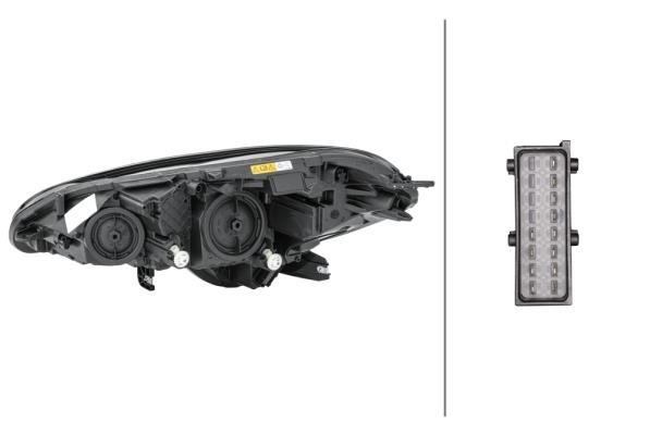 Phare avant (Projecteur principal) HELLA ref. 1LF 011 830-121