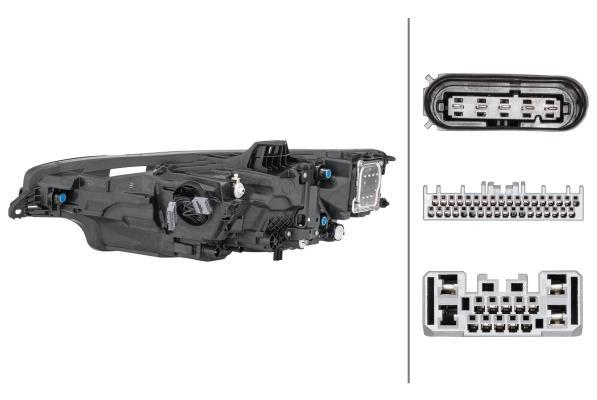 Phare avant (Projecteur principal) HELLA 1EX 013 502-921