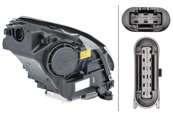 Faro principal HELLA ref. 1ZL 263 037-311