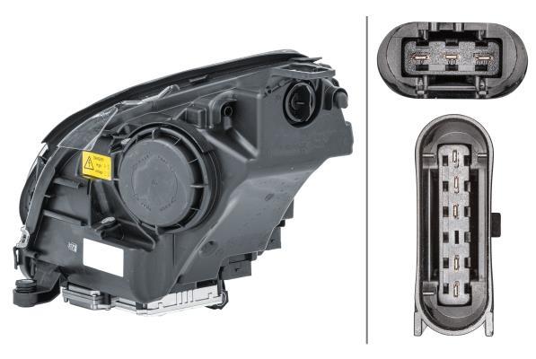 Faro principal HELLA ref. 1ZL 263 037-321