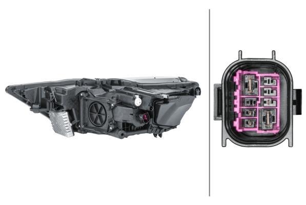 Faro principal HELLA ref. 1ZX 013 376-121