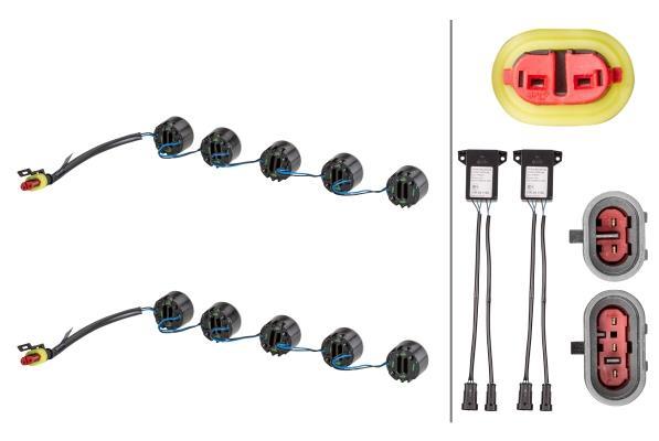 Juego de luces circulación diurna (Faro principal) HELLA ref. 2PT 010 458-701