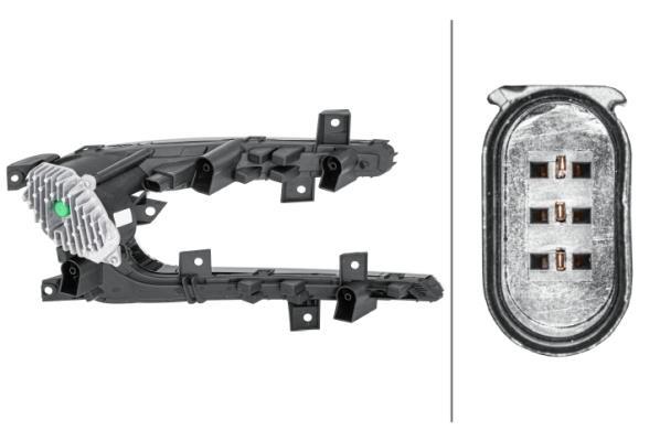 Luz diurna HELLA ref. 2PT 354 843-171