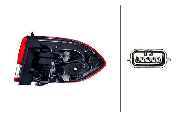 Piloto posterior HELLA ref. 2SD 012 311-111