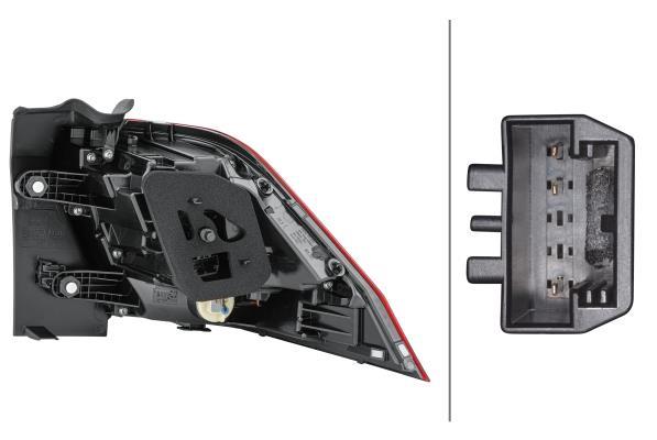 Piloto posterior HELLA ref. 2SD 012 519-031